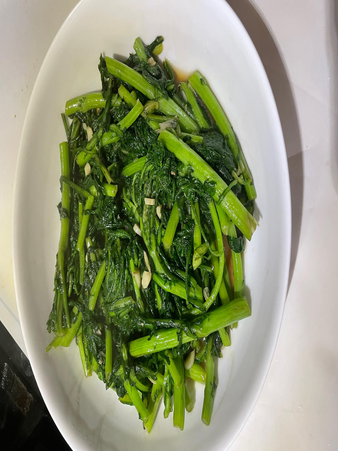 炒茼蒿（零失败巨好吃的快手菜）