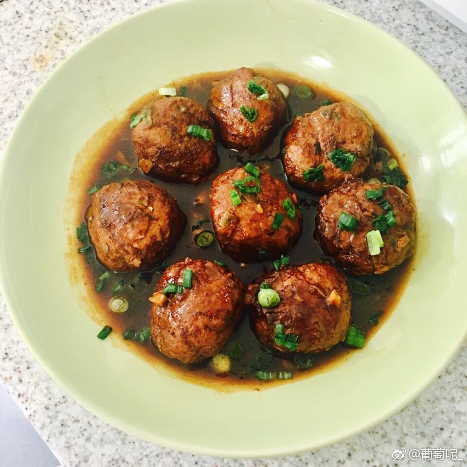 葡萄呢_分享作品 2017年07月18日红烧狮子头03鸣鸣八喜丸子7215