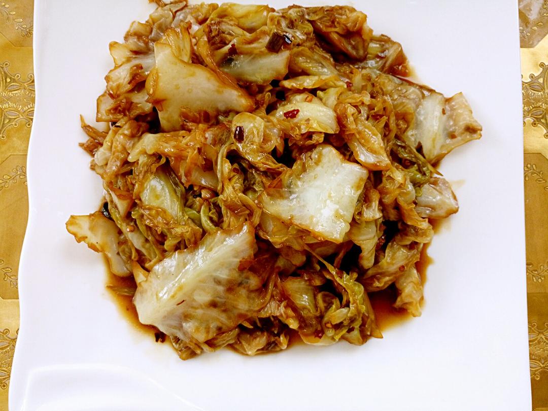 彤翕楠做的开洋白菜