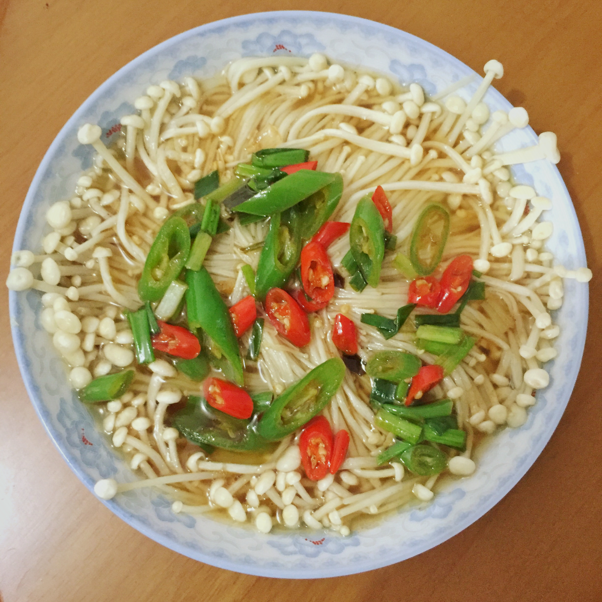 油泼金针菇