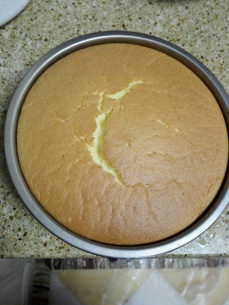 王琪琪qiqi做的烤箱做蛋糕(戚风蛋糕的做法)