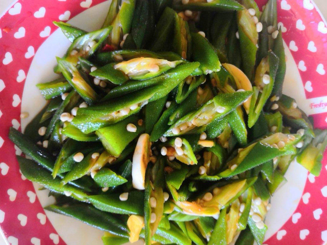 秋葵冷吃
