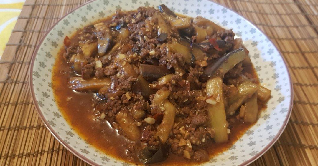 下饭菜№1#肉末茄子#