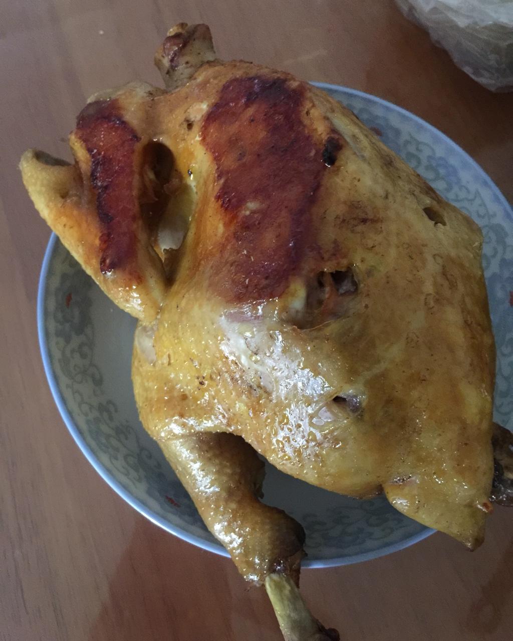 电饭锅简易版：盐焗手撕鸡