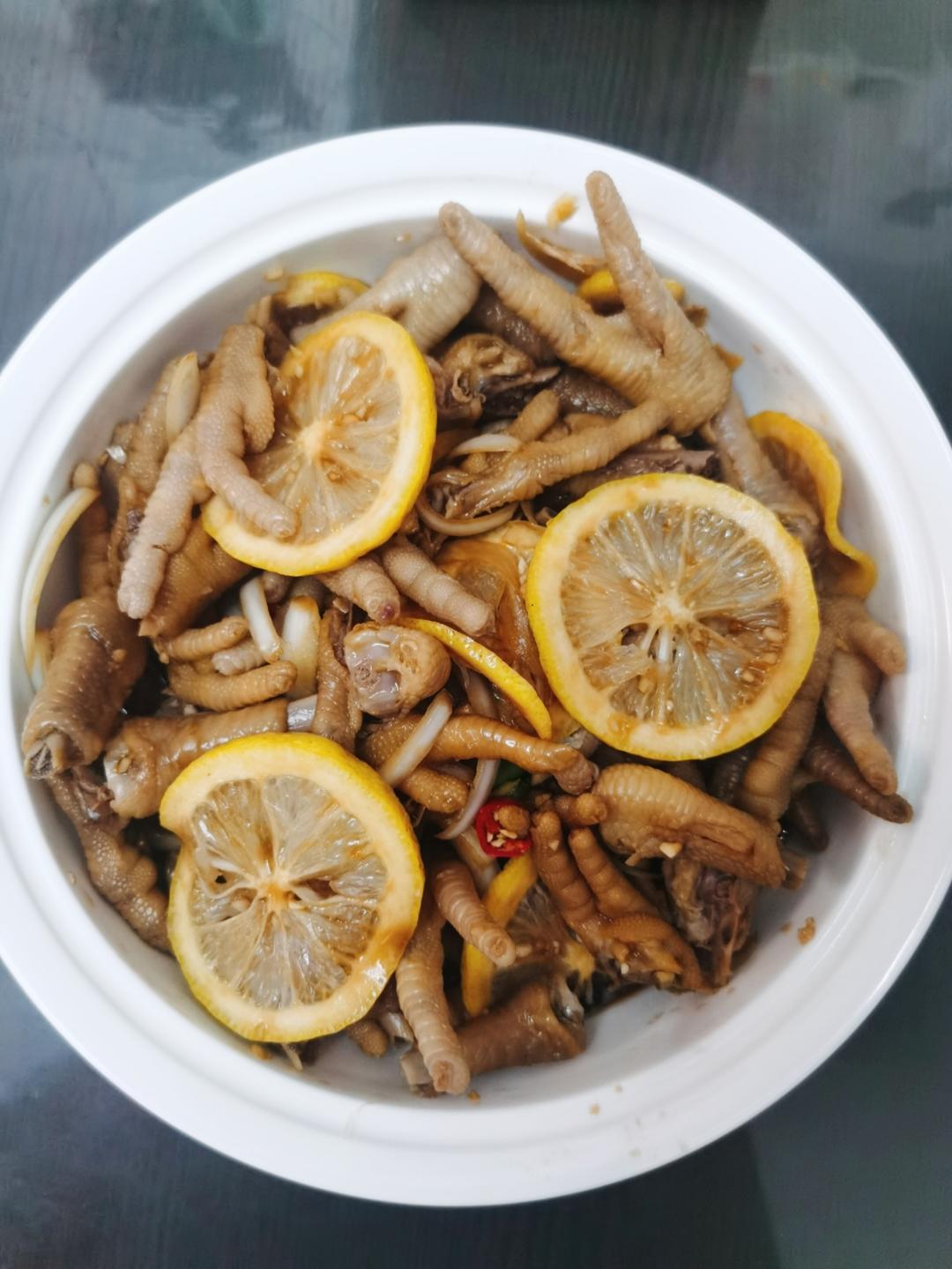 【柠檬酸辣鸡爪】自制超级无敌美味的网红鸡爪