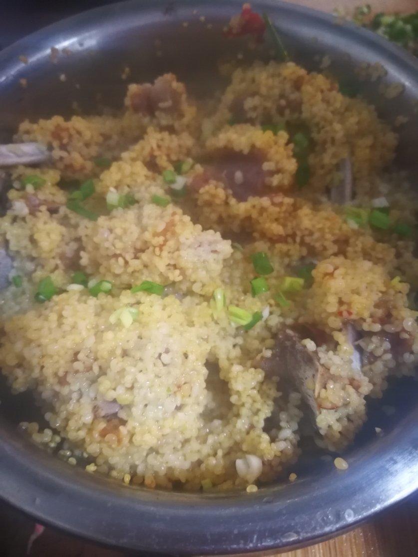 小米蒸排骨