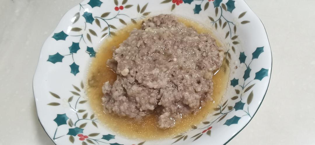 香菇蒸肉饼