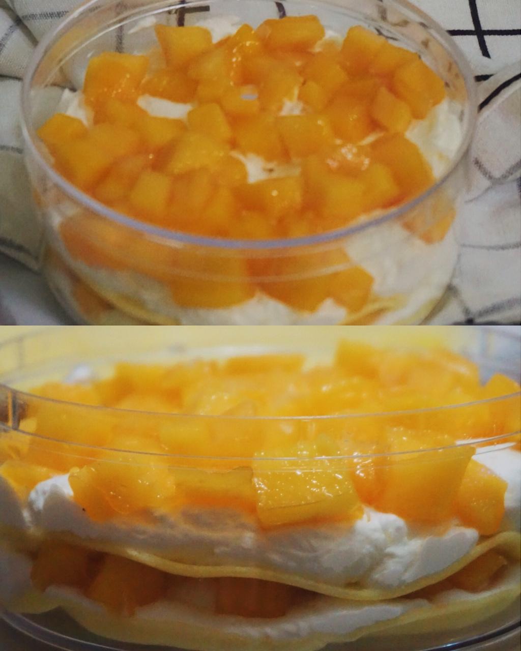 简单快手的便当饭盒水果盒子蛋糕