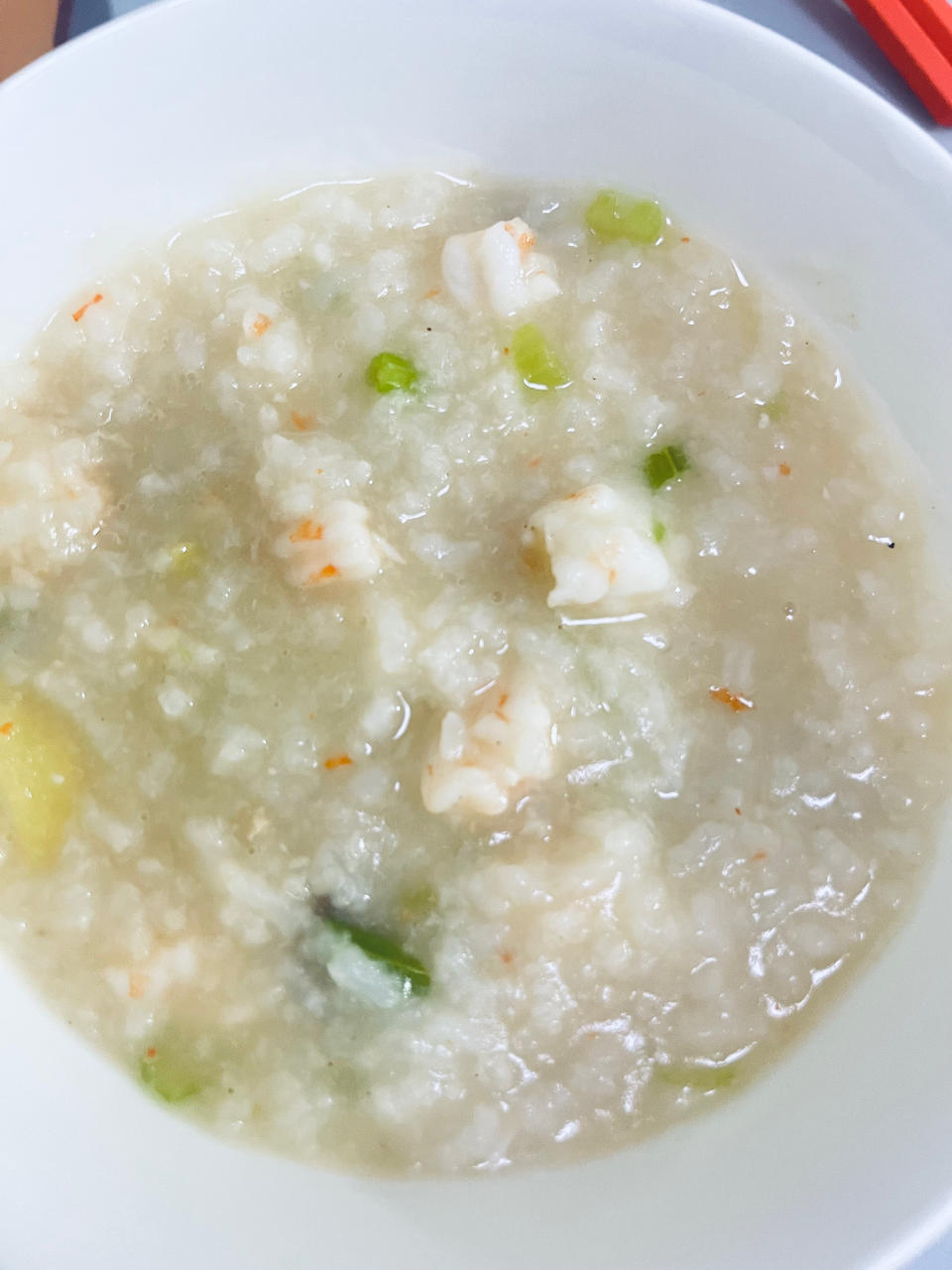 鲜虾粥