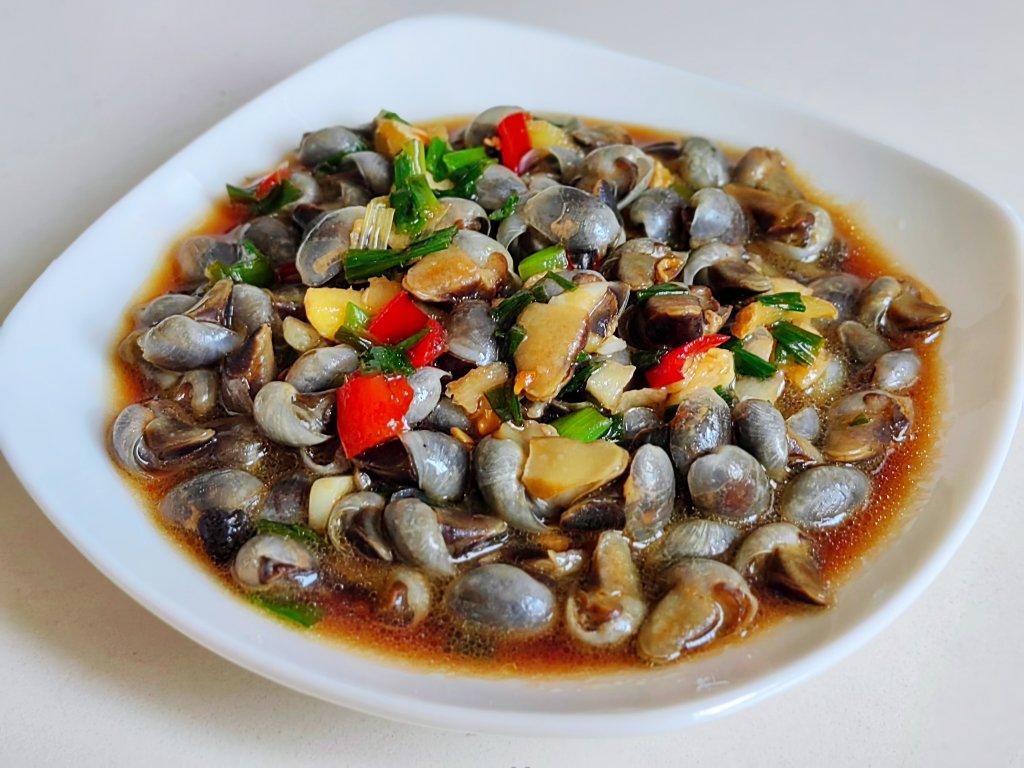 最最最少用料的葱油泥螺
