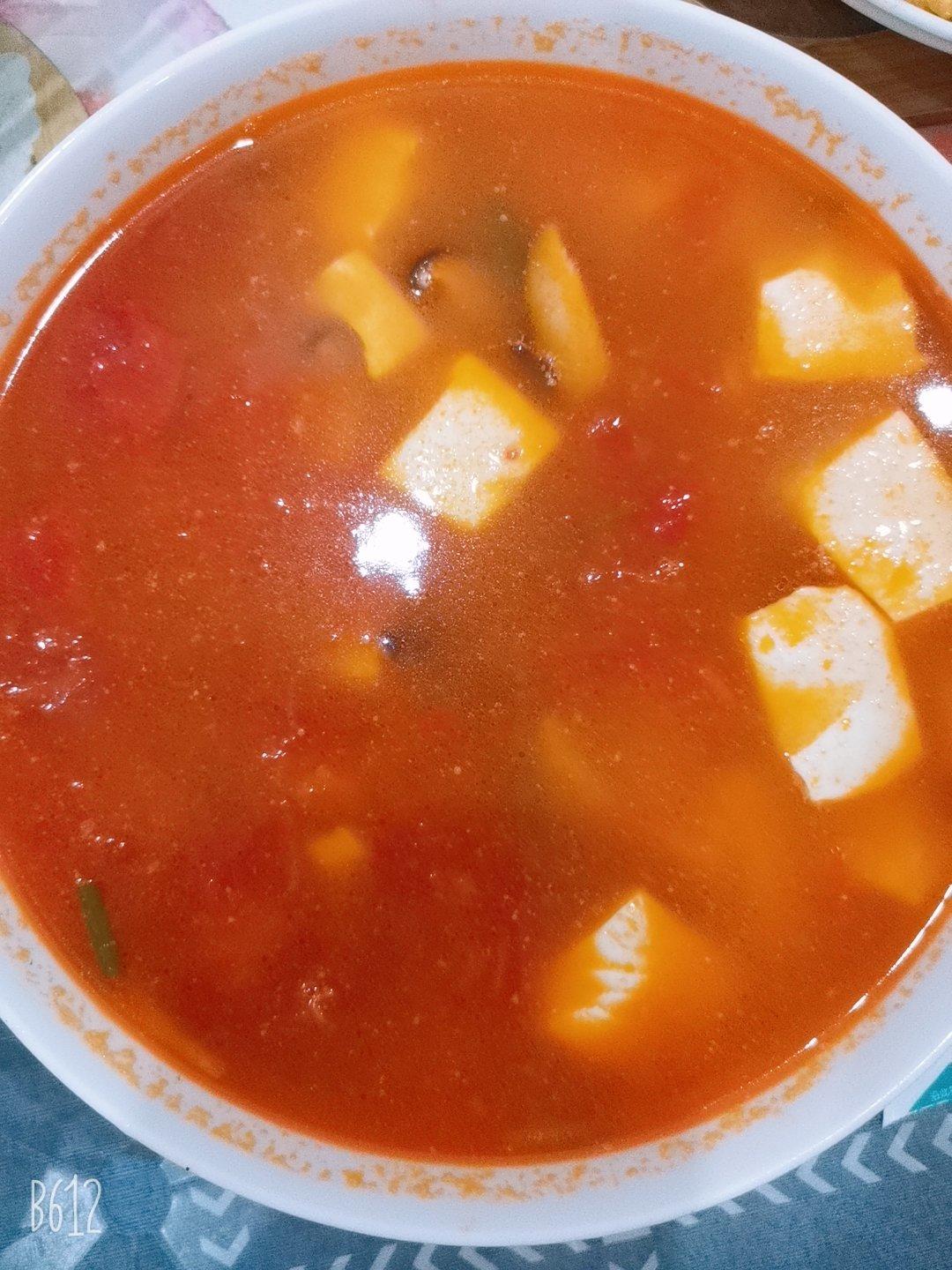 超好吃零失败番茄豆腐汤