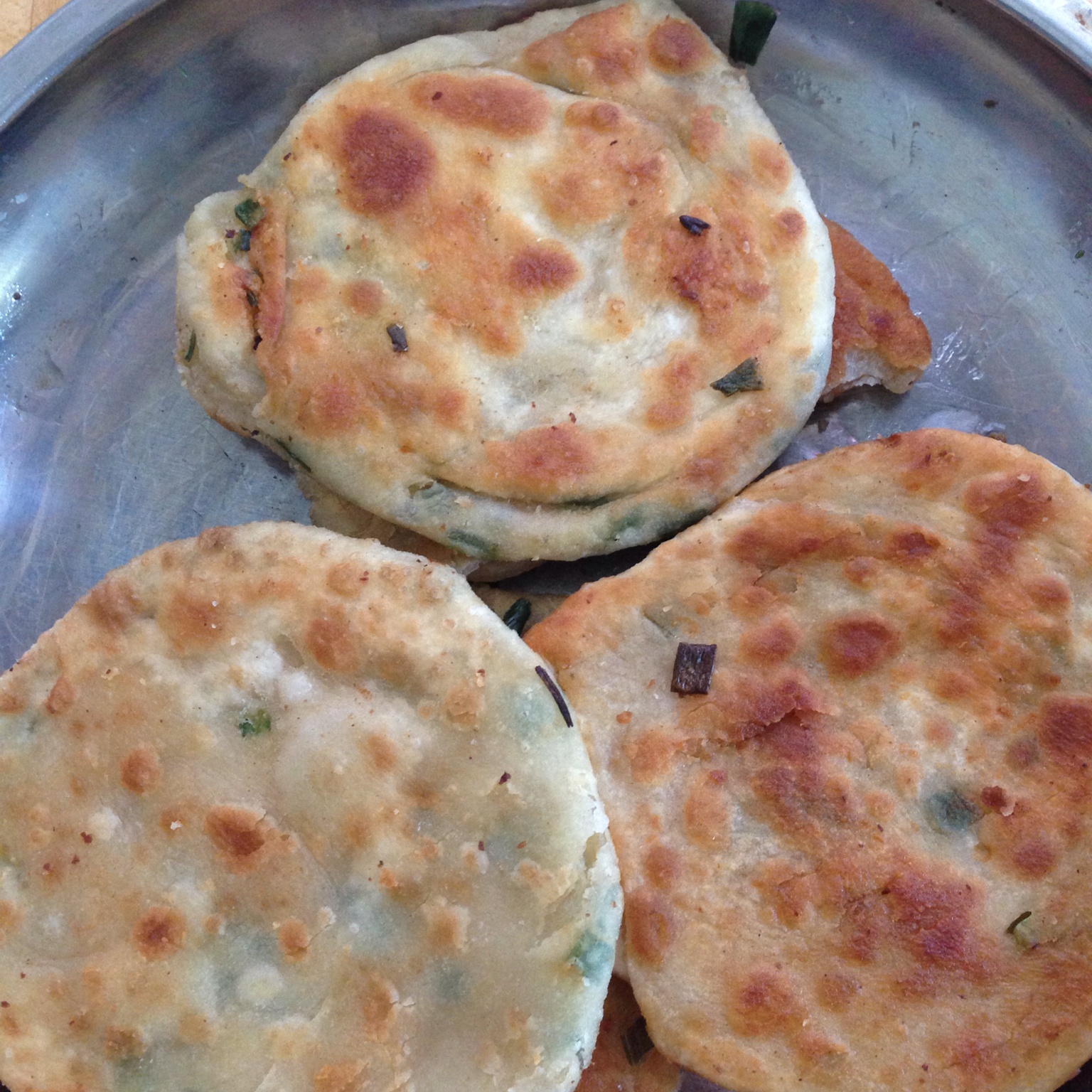家常葱油饼