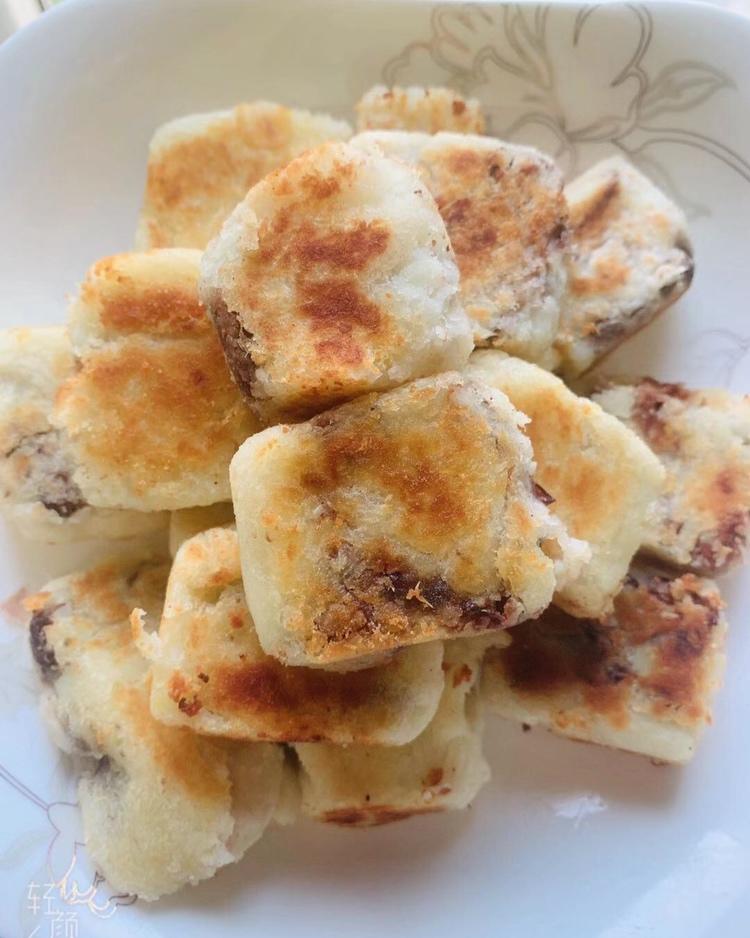 减脂期主食 红豆山药糕 无糖低油