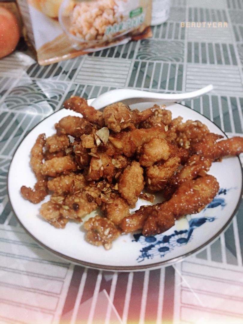 韩国人爱吃的蜂蜜黄油炸鸡翅 Honey butter chicken wings