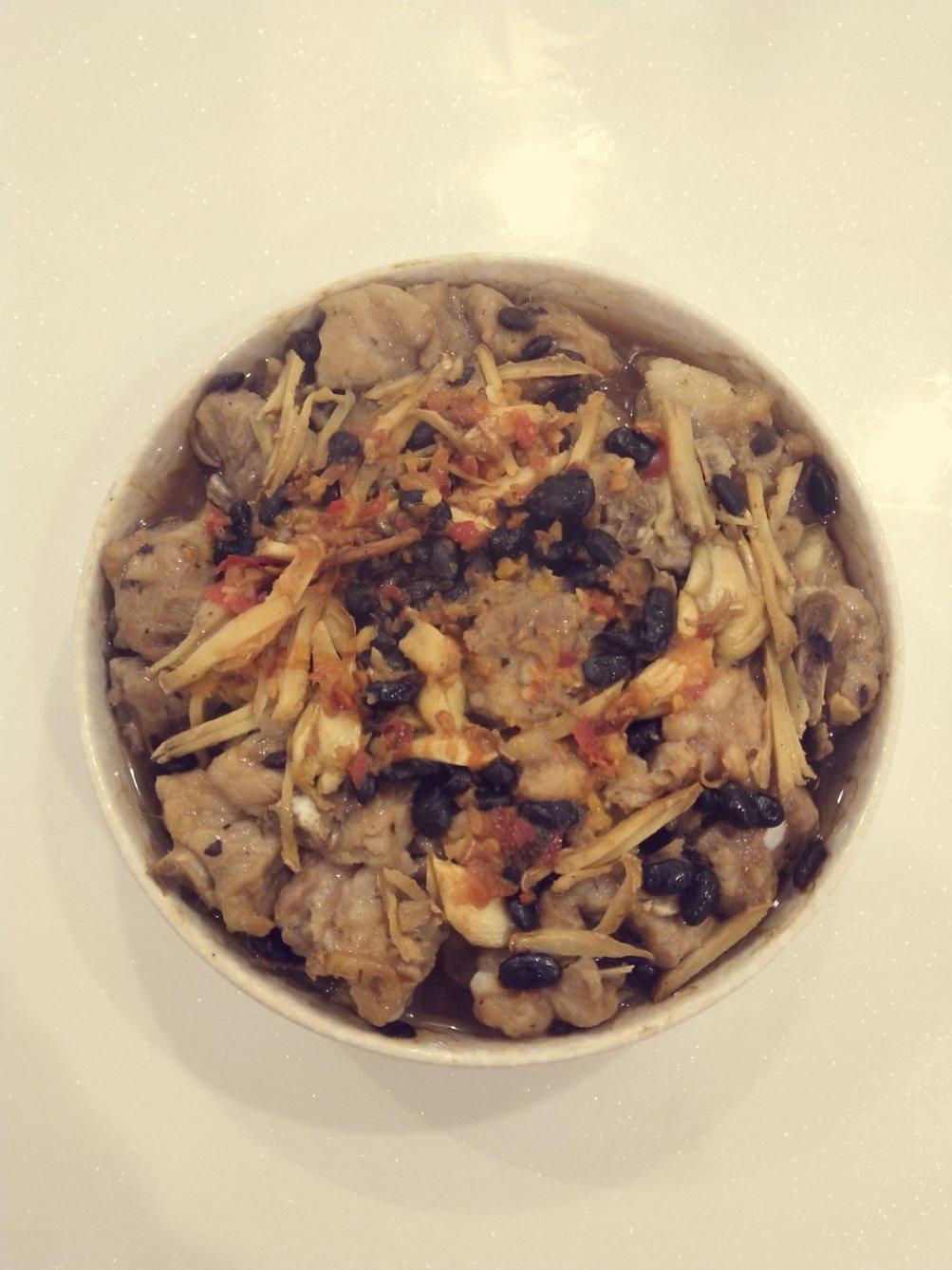 易做的豆豉排骨开启一秒唤醒功能【易做的菜】