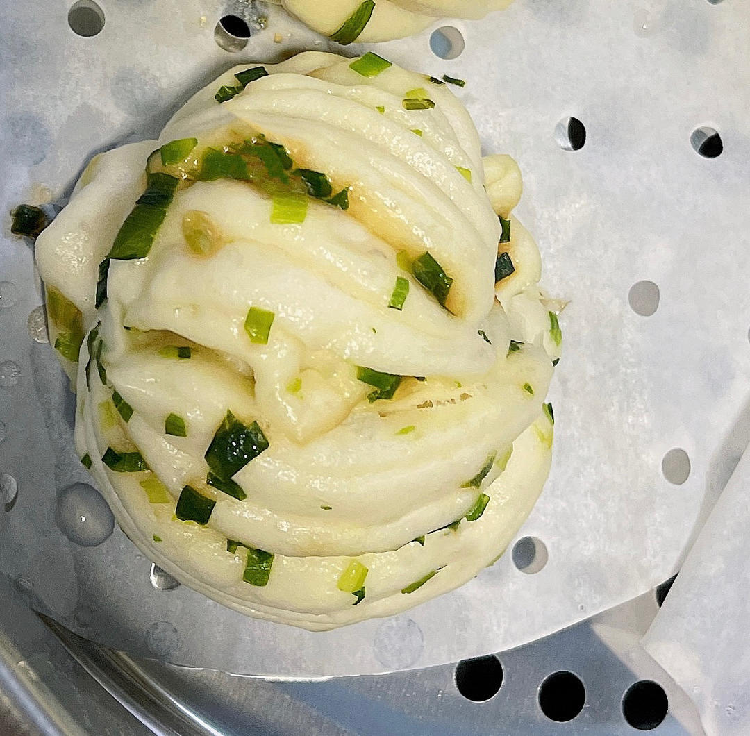 葱香花卷（简易版教程）