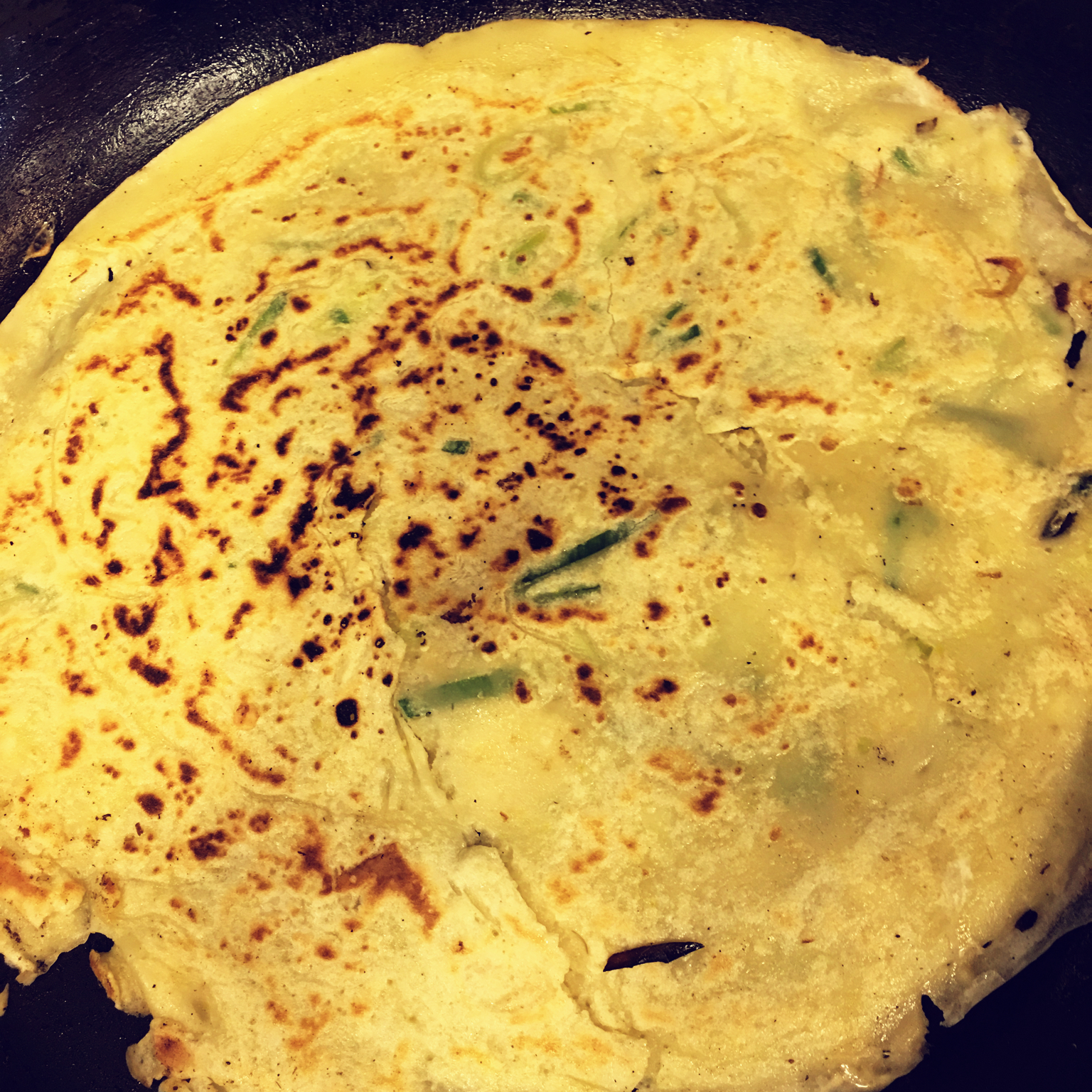 韭菜煎饼