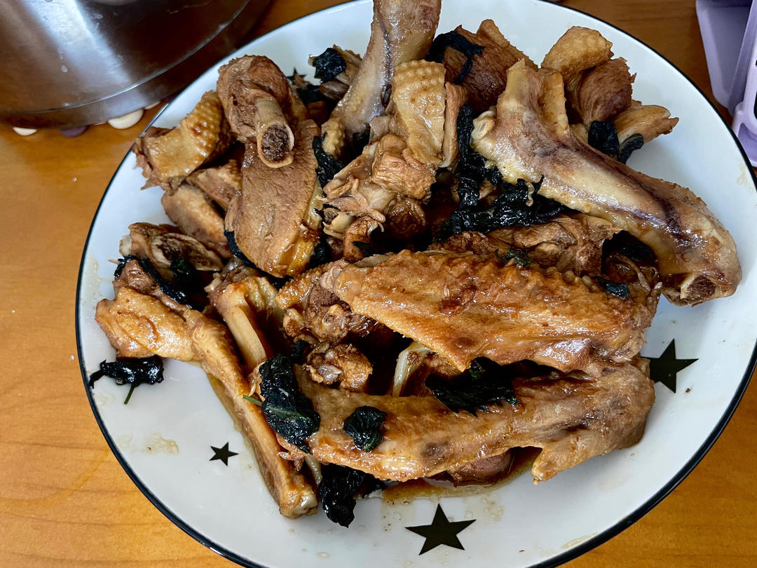 紫苏焖鸭