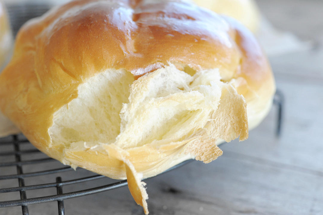 纯奶手撕吐司的做法 步骤1