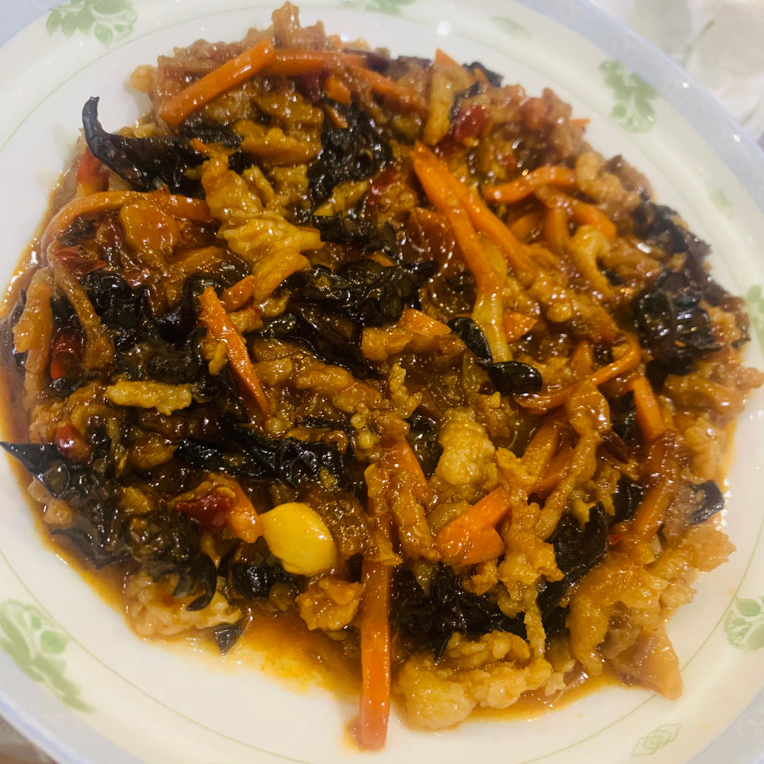 超级下饭鱼香肉丝（不辣版）