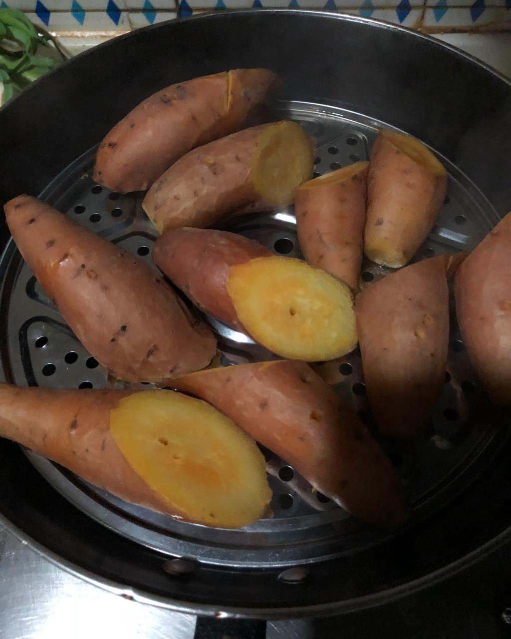 幽_8cek做的蒸红薯