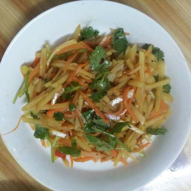 醋溜土豆丝