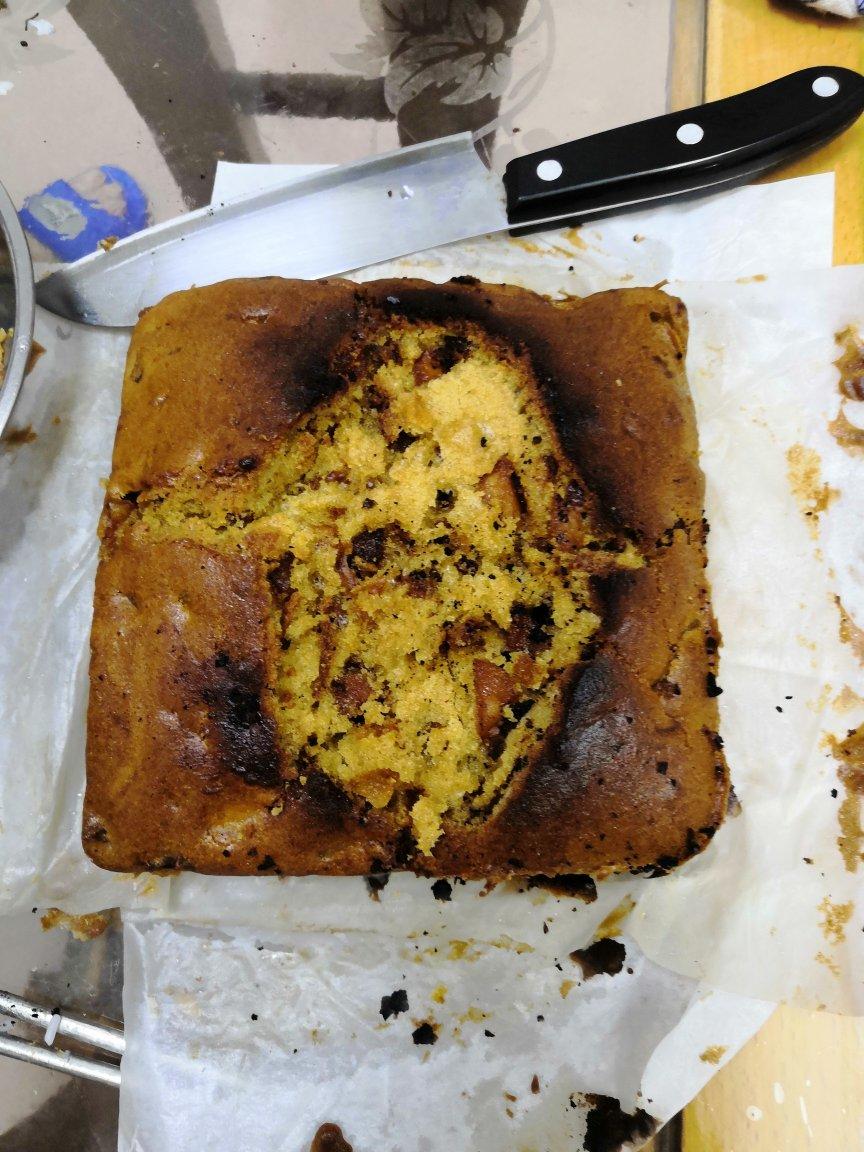 焦糖苹果磅蛋糕