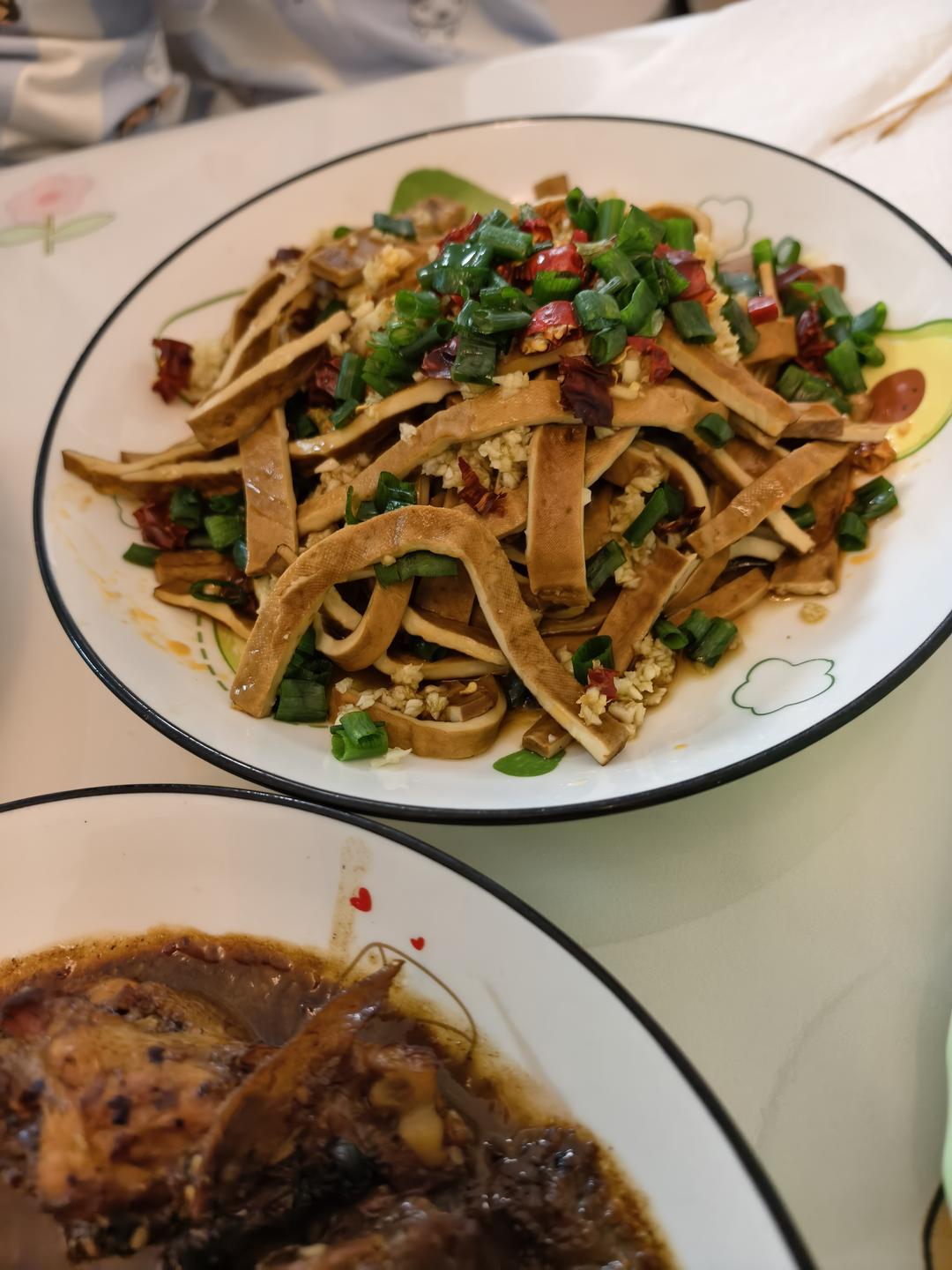 长沙网红菜｜油泼香干丝