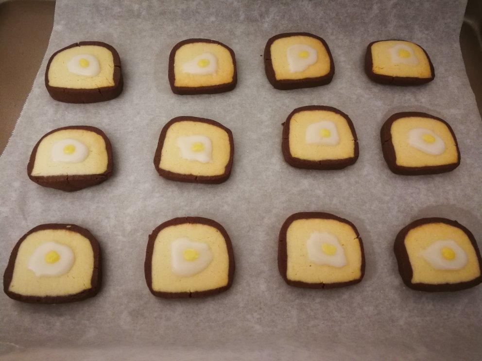 超级萌物～卡通煎蛋曲奇