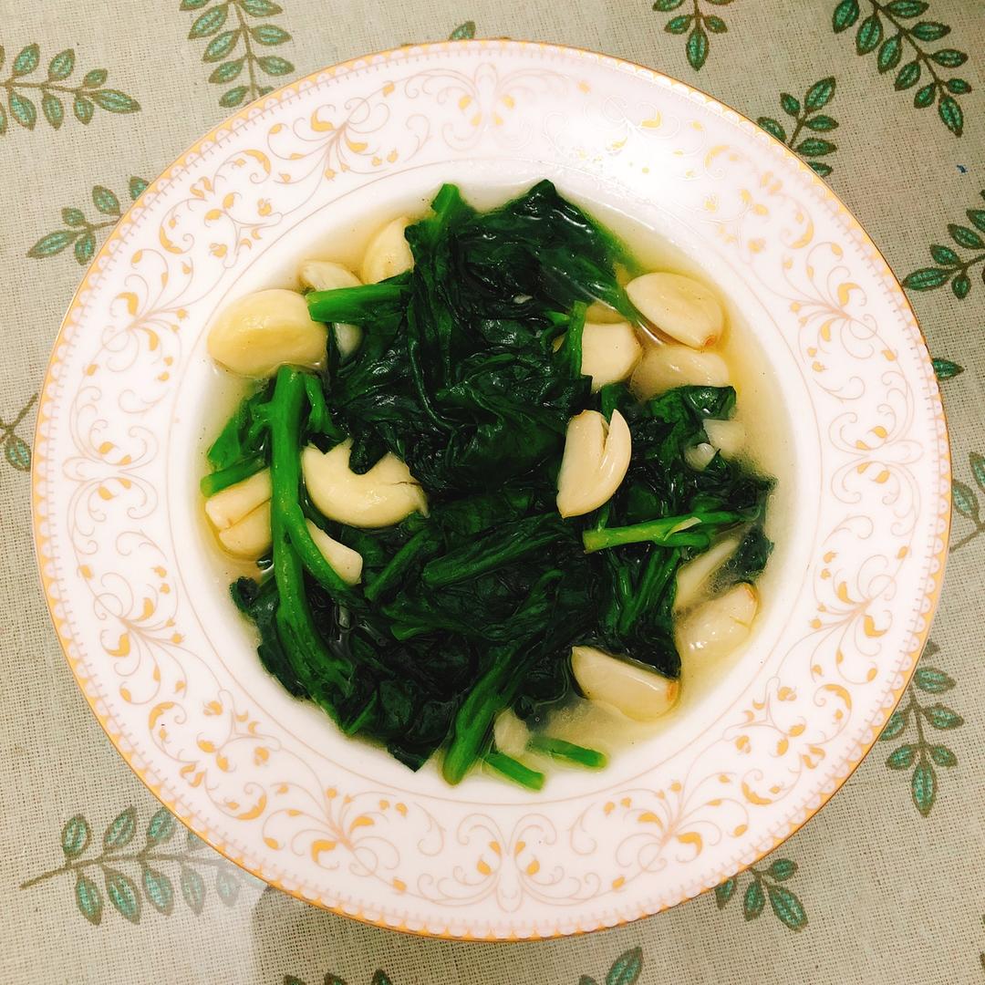 蒜香紫角叶（木耳菜）