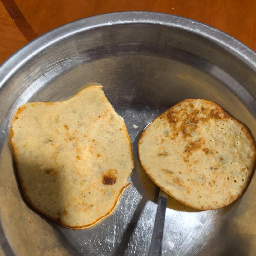 香蕉松饼（无油无糖快手早餐）