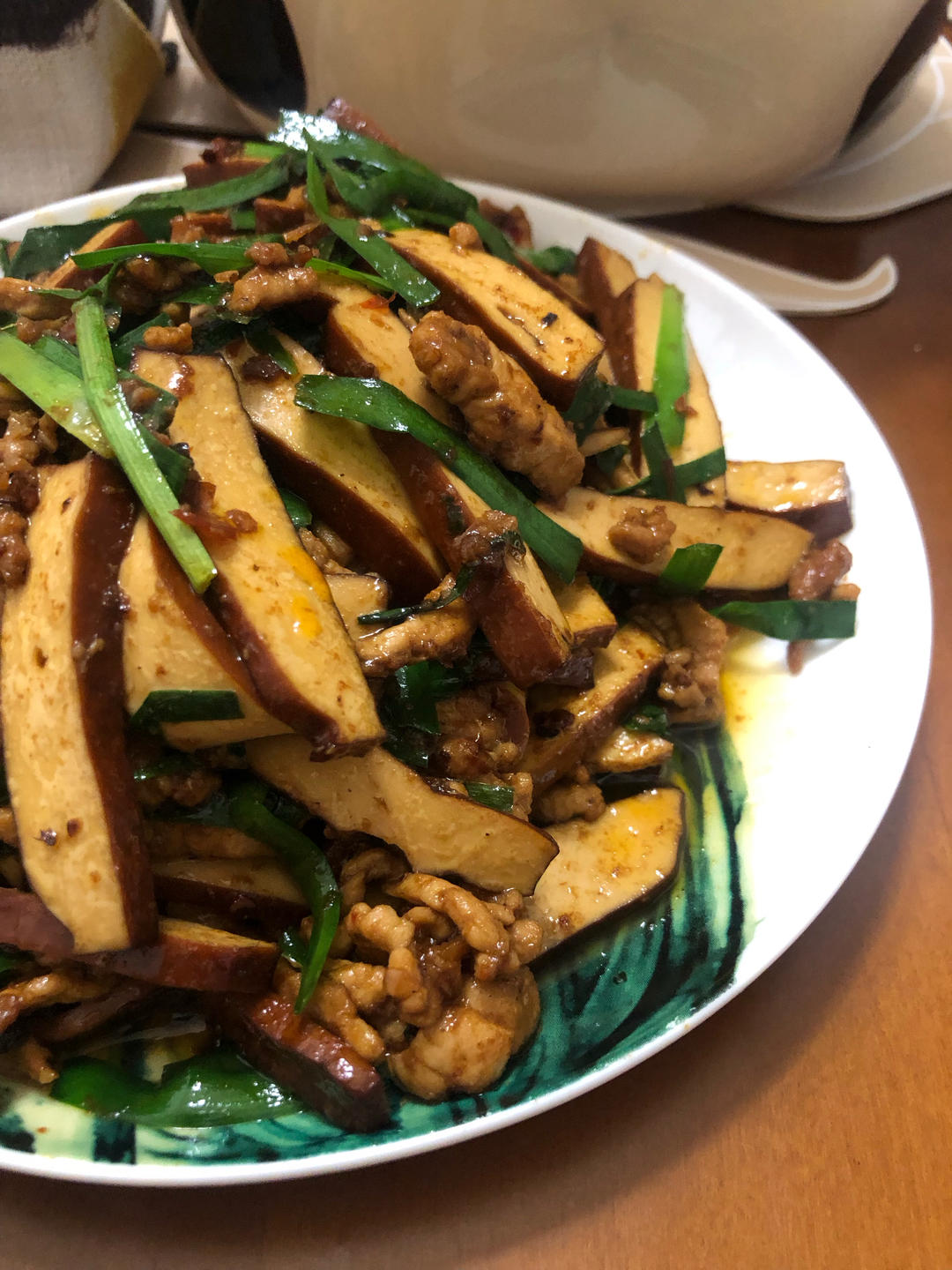 豆干炒肉丝
