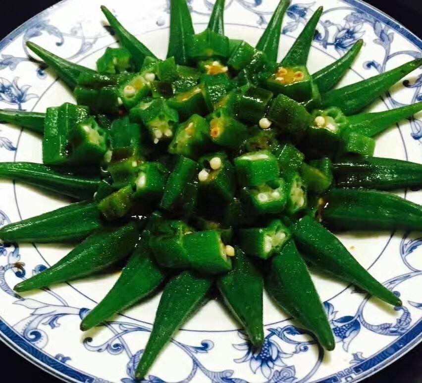 【白灼秋葵】清爽简单