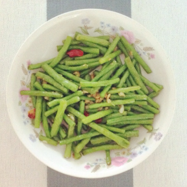 蒜泥豇豆