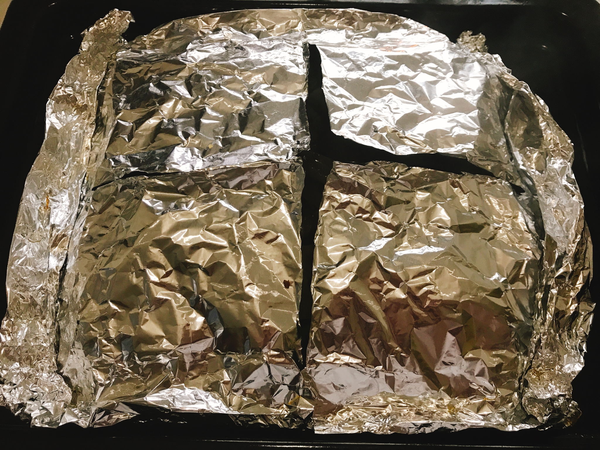 锡纸包烤豆豉排骨的做法 步骤11