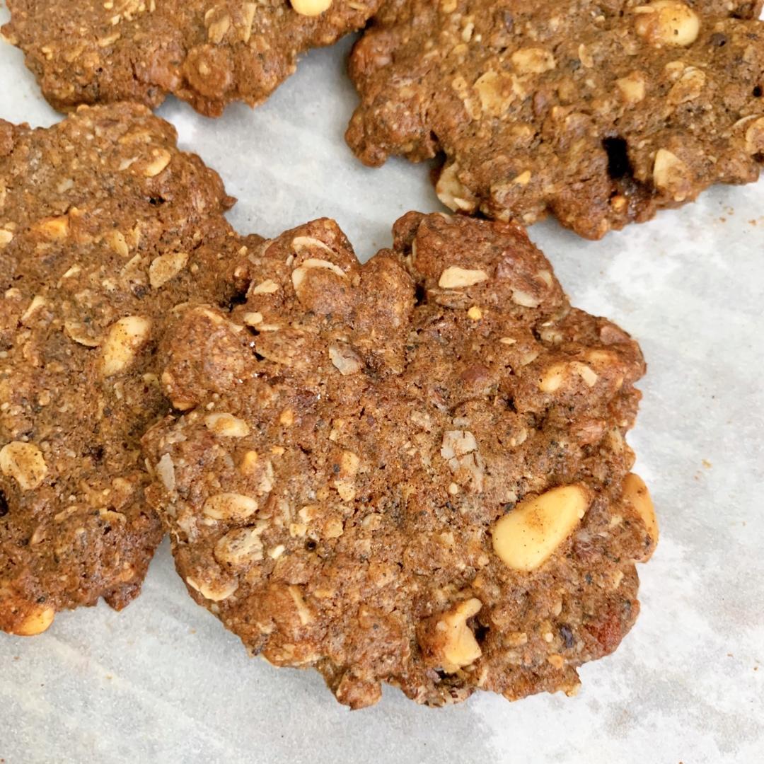 植物油版红糖燕麦饼干（超快手）