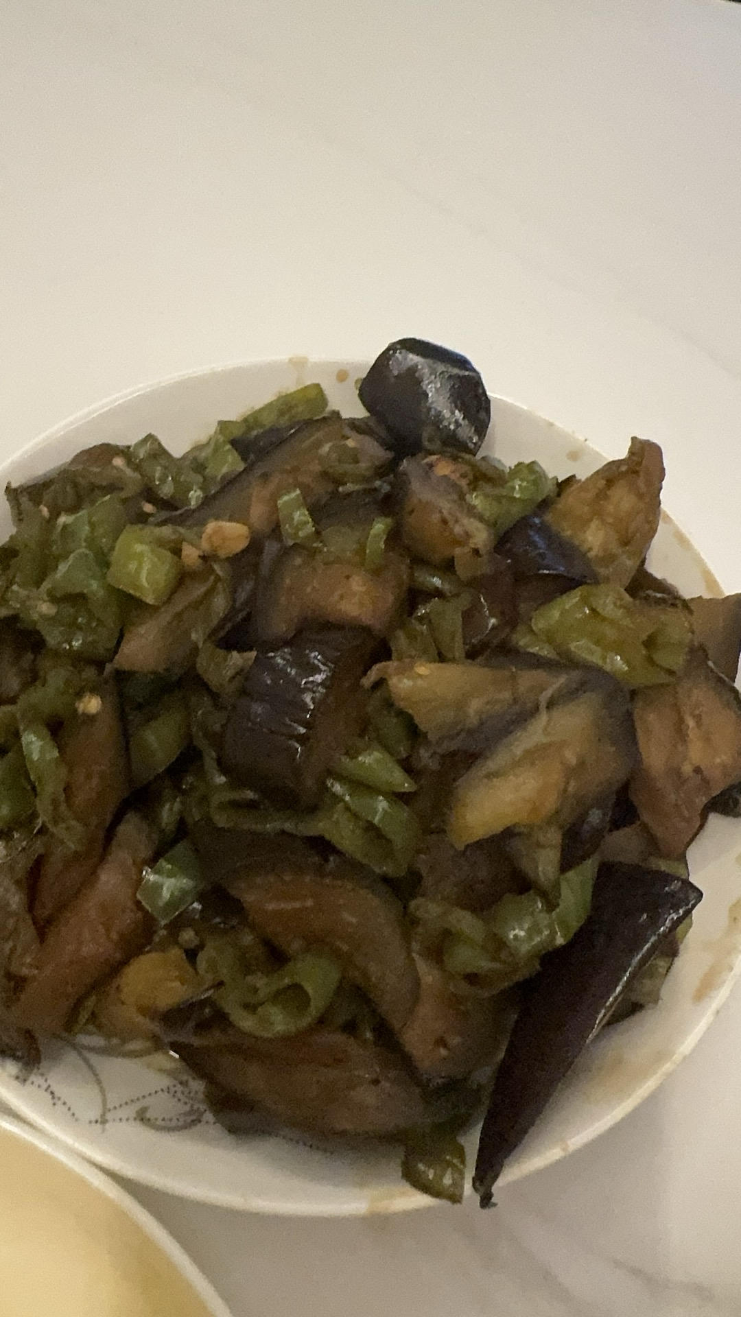 茄子🍆炒青椒