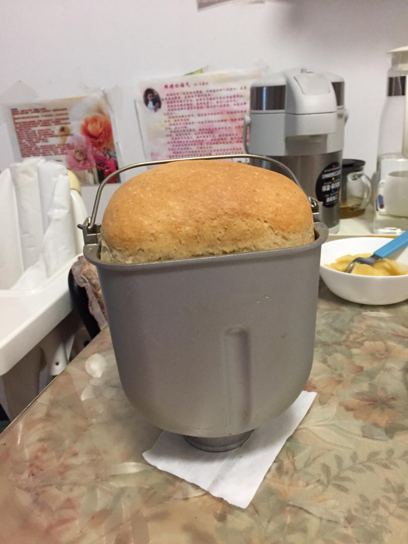 面包机做全麦软吐司
