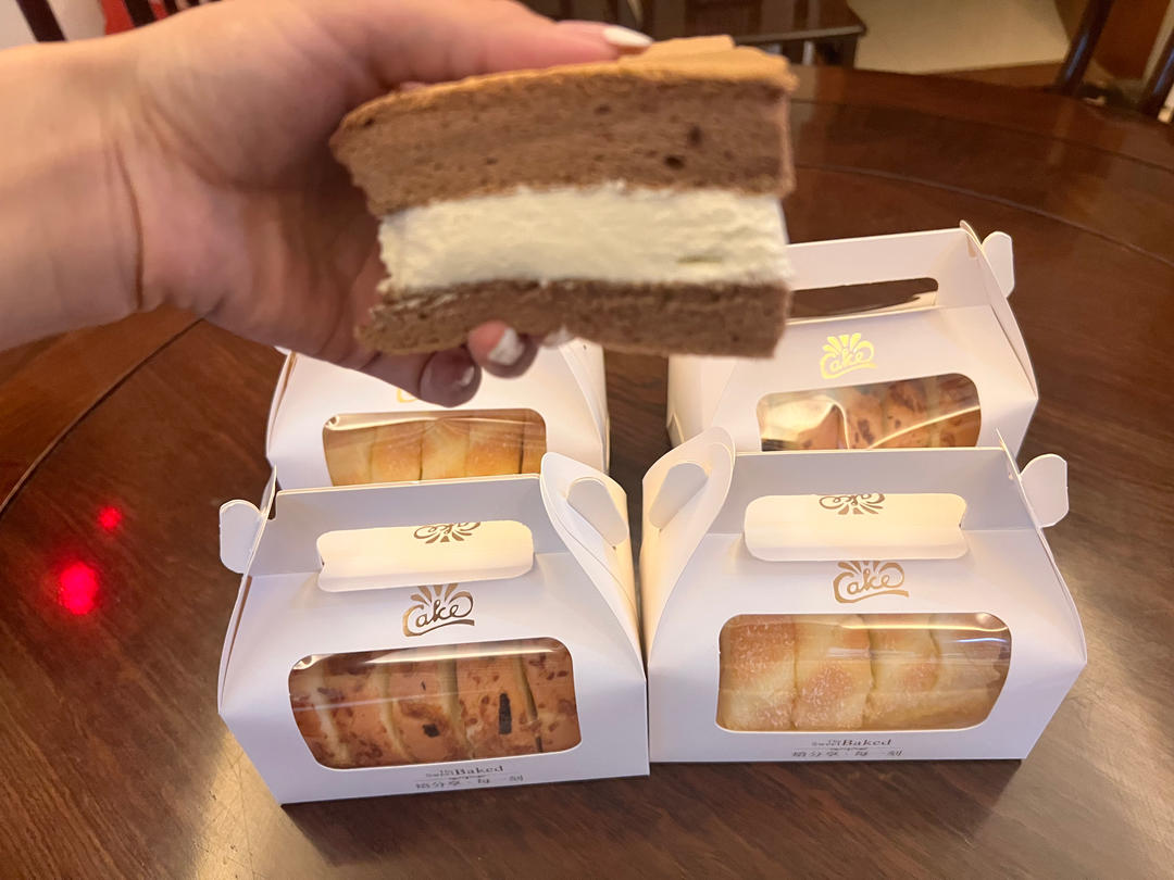 可可绵密三明治