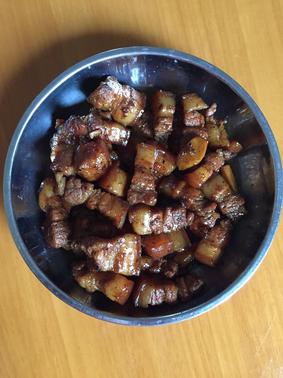 不焯水不放油的家常红烧肉