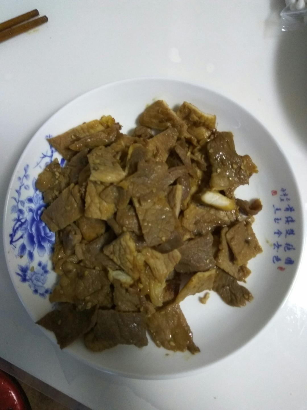秘制煎烧五花肉