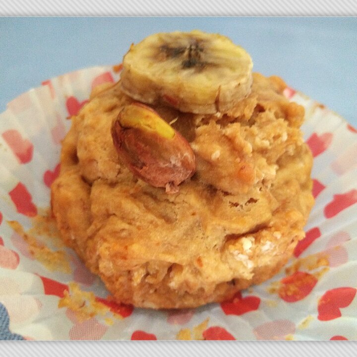 素食玉米粉香蕉麦芬