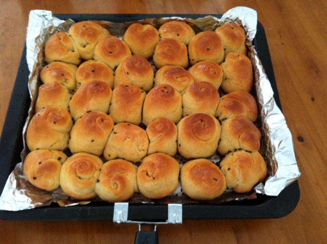 脆底蜂蜜小面包