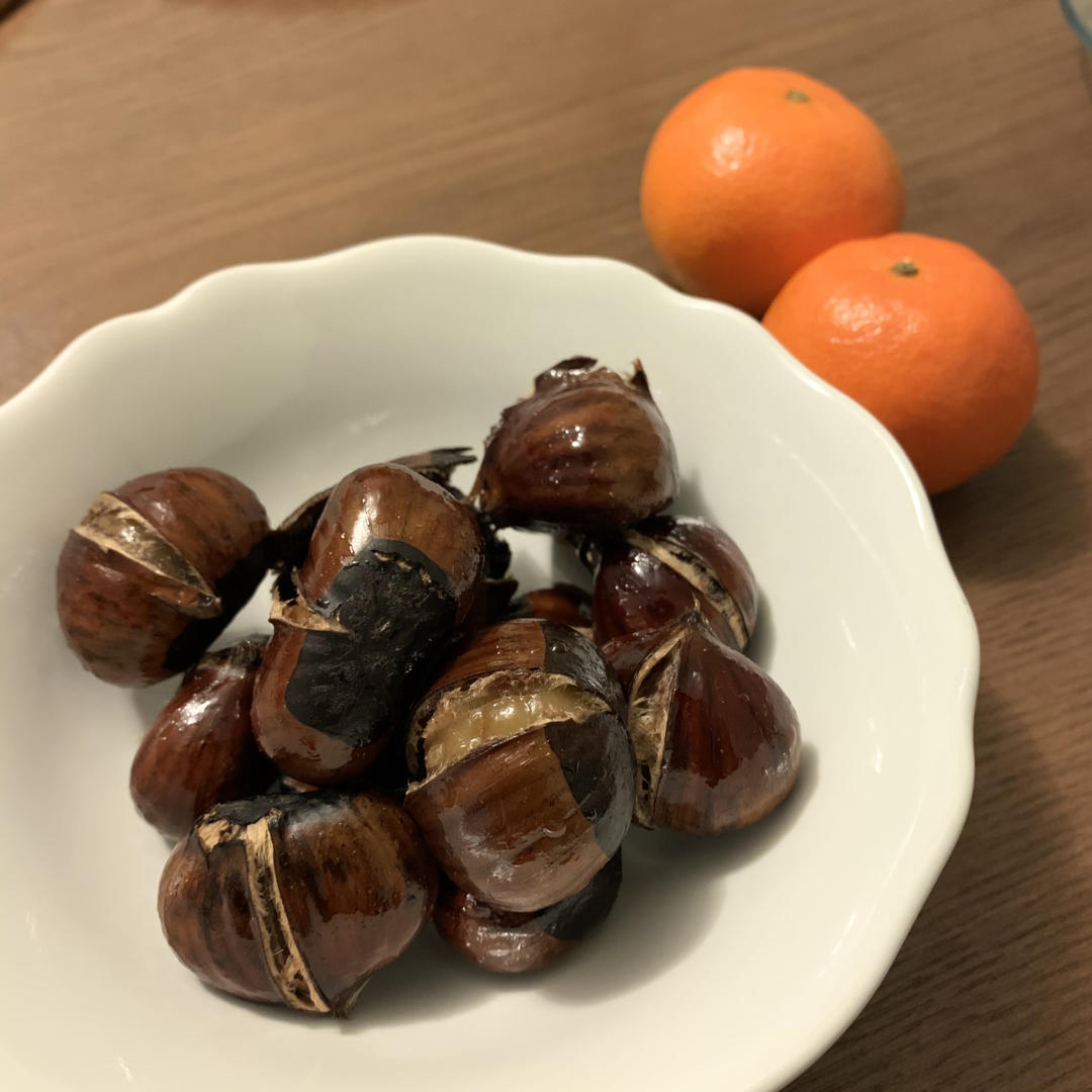 ‼️香甜软糯‼️轻松好剥㊙️烤箱版糖炒栗子