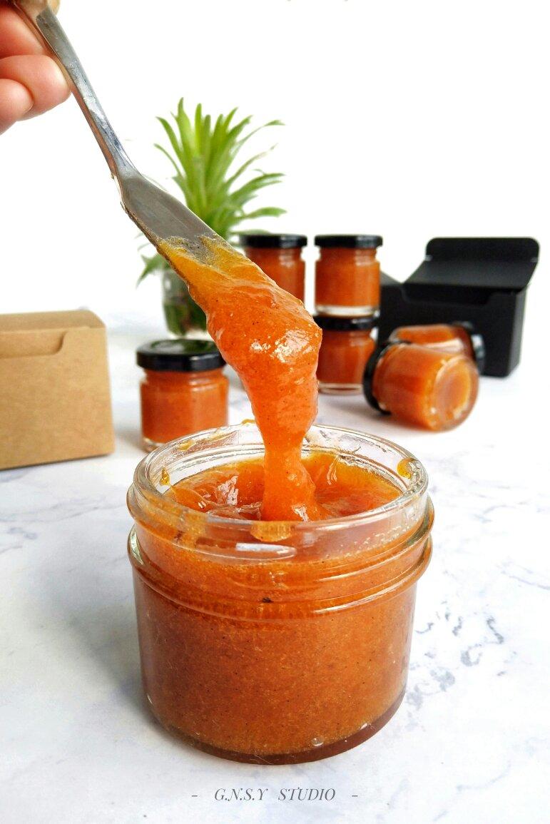 【香草杏桃果酱】省时熬煮更鲜美