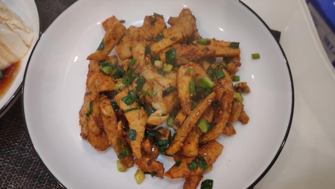 孜然煎鸡柳