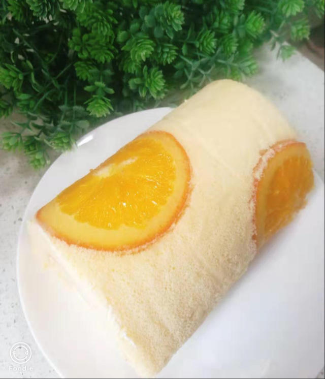 橙香蛋糕卷