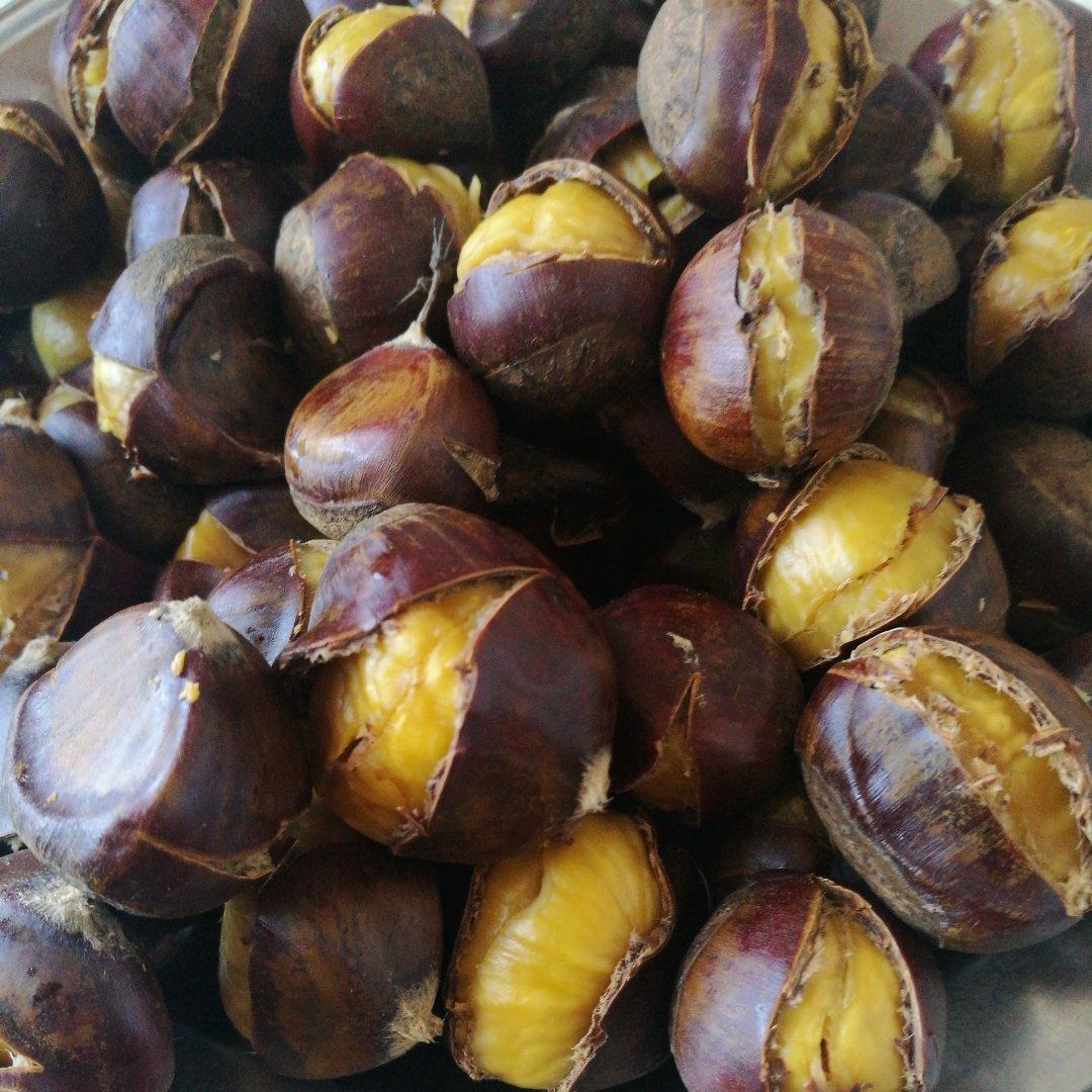 慵懒美丽的栗子