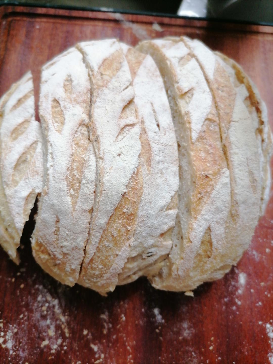 奇亚籽全麦欧包