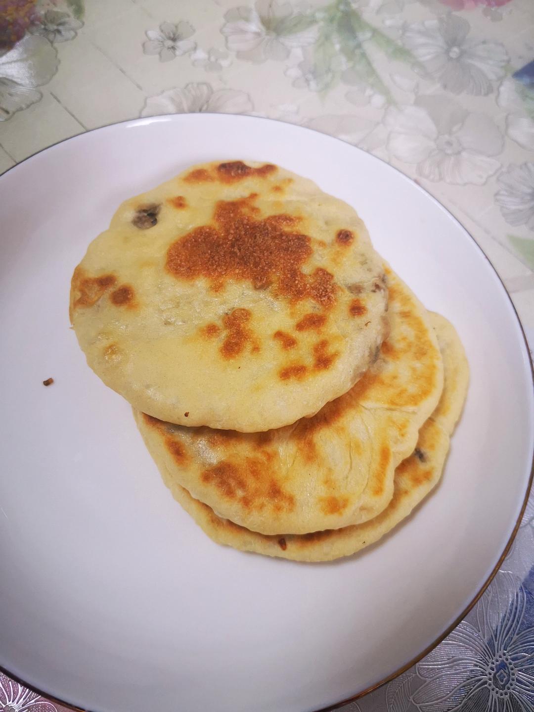 超喧软的馅饼，冷了也不会变硬，全程不用揉面